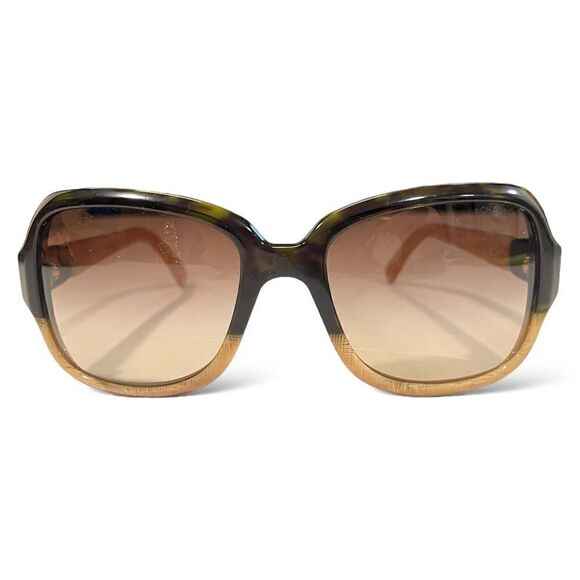 Chanel Havana Beige with CC Interlocking Logo Women’s Sunglasses - Picture 5 of 10